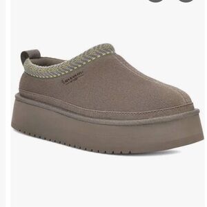 ⭐️ Ugg koolaburra Platform Slipper New in Box gray Burree size 12